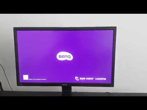 BenQ Logo - How to disable purple logo splash screen on Benq Monitor GW2270