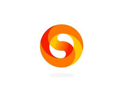 Circle S Logo - S, circle, Yin Yang, monogram logo design symbol by Alex Tass, logo ...