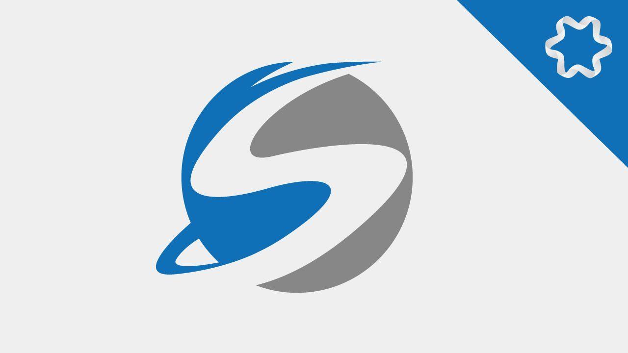 S Logo - Illustrator Tutorial / How to Make Simple Letter Logo Design for ...