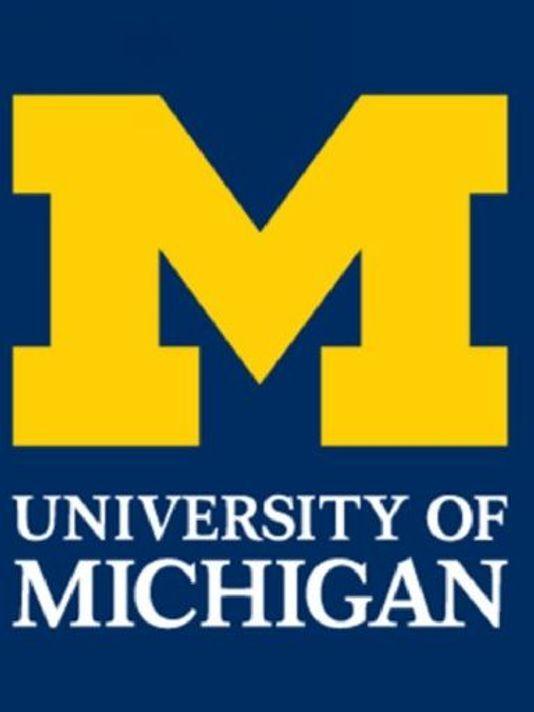 Blue and Yellow M Logo - U-M gymnastics assistant arrested for public sex, resigns