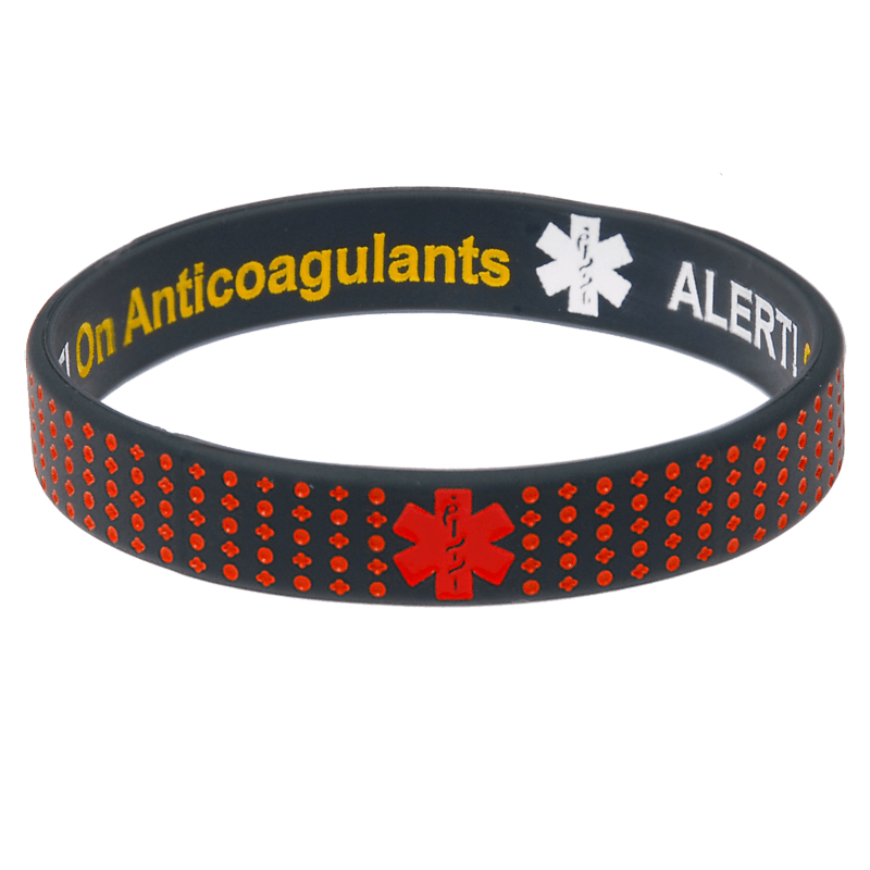 Asthmatic Alert  Reversible Designer Wristband  Mediband South Africa