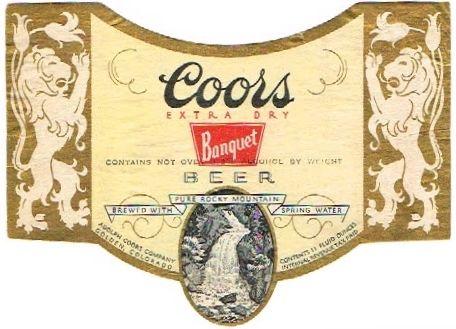 Coors Banquet Beer Logo - Tavern Trove : Coors Banquet Beer