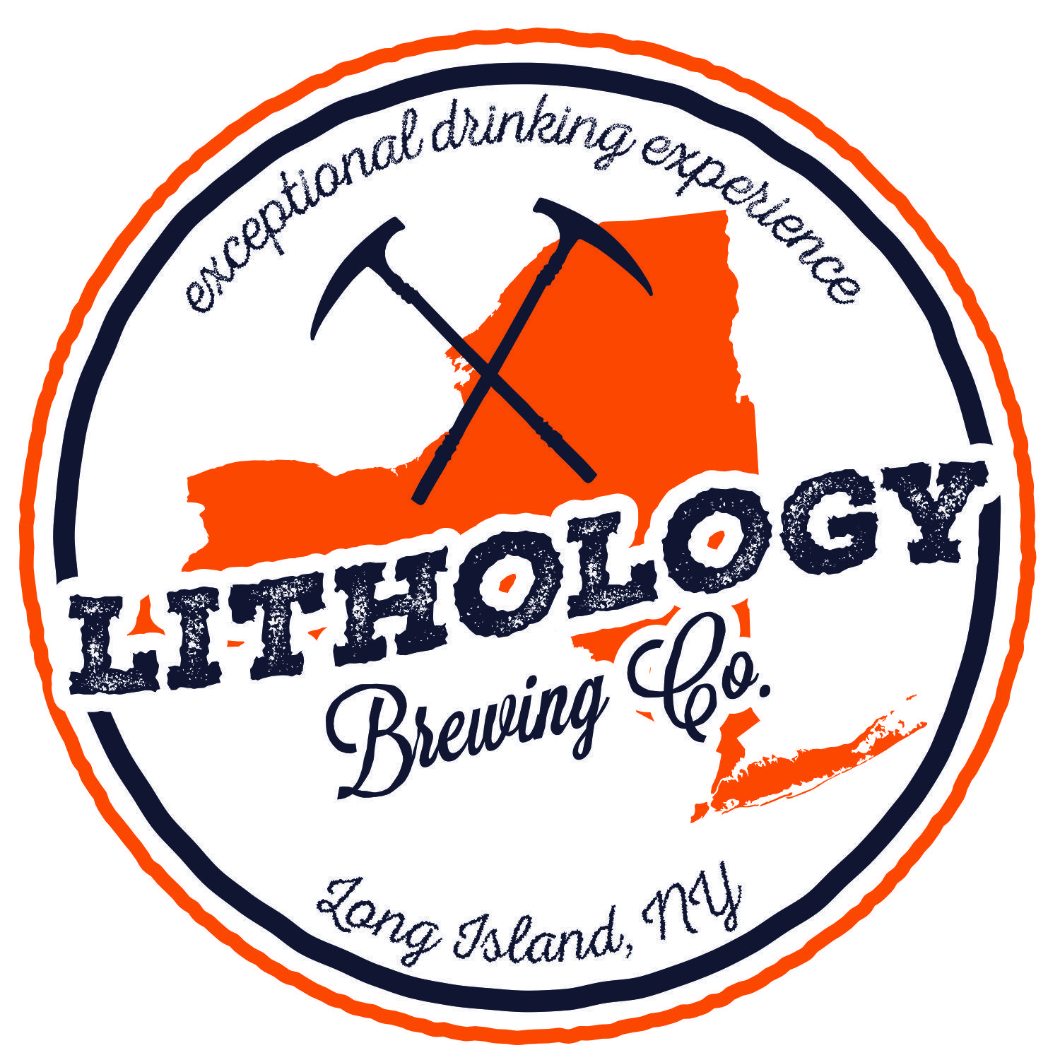 Farmingdale Logo - Lithology Brewing