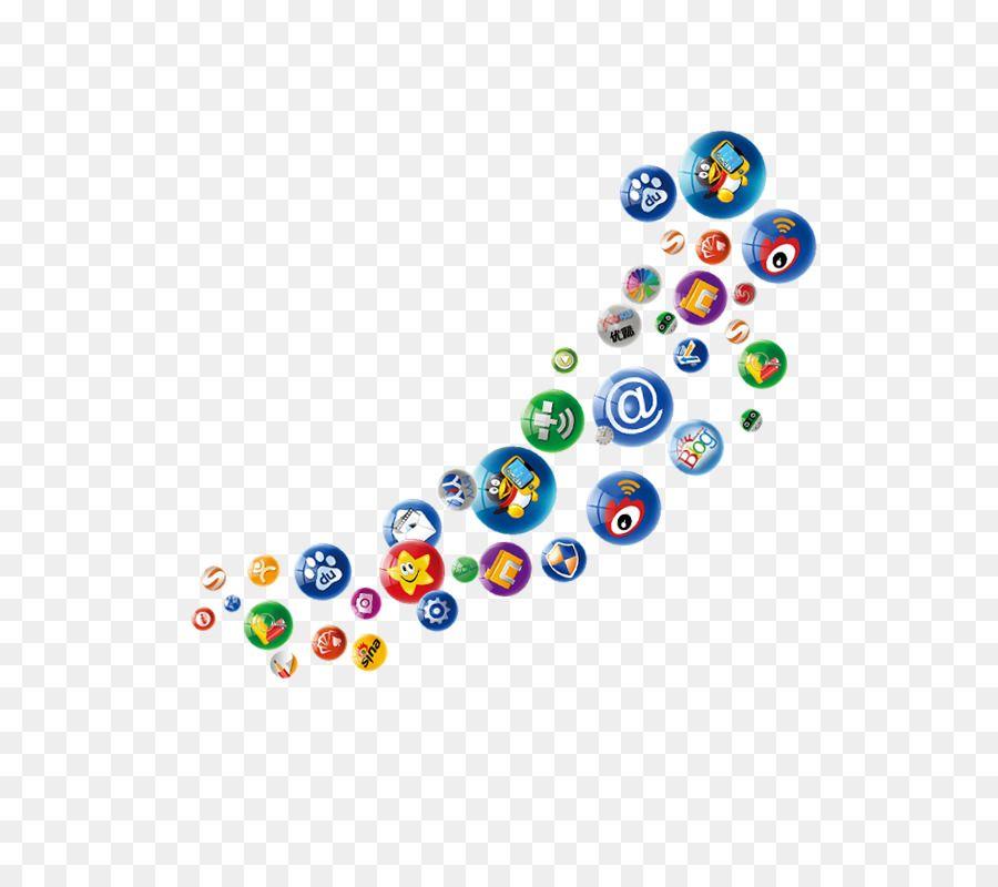 Circle Social Media App Logo - Social media Mobile app Social networking service Icon - Digital ...