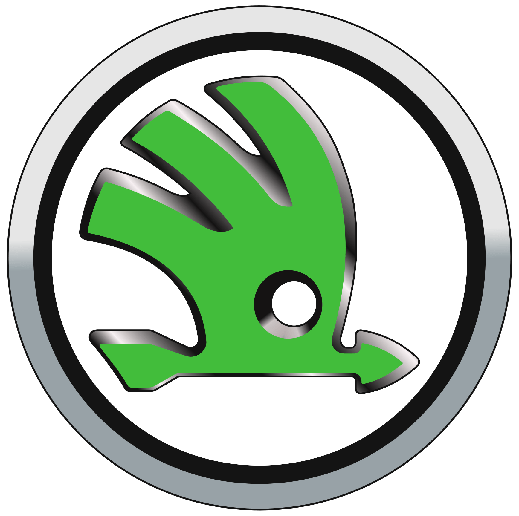 Green Y Logo - Škoda Logo, Škoda Car Symbol Meaning and History | Car Brand Names.com