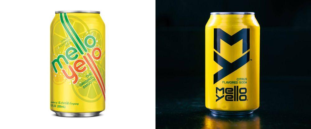 Mello Yello Logo - Brand New: New Logo and Packaging for Mello Yello by United Dsn