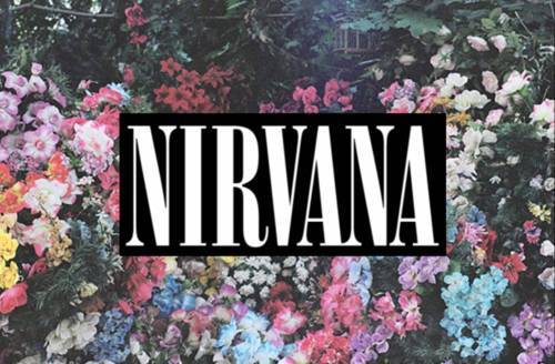 Nirvana Flower Logo - Image about love in Nirvana by Gimi on We Heart It