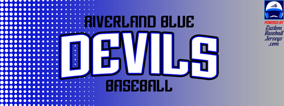 Blue Devils Baseball Logo - Riverland Blue Devils Baseball Custom Baseball Jerseys