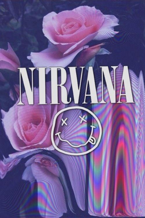 Nirvana Flower Logo - Nirvana is the love of my life and the best thing that ever happened ...