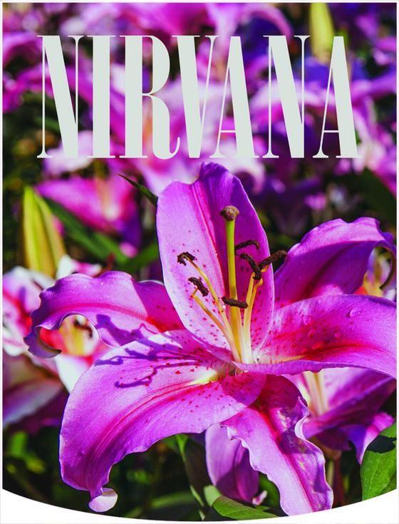 Nirvana Flower Logo - Nirvana Official Backpacks Licensed