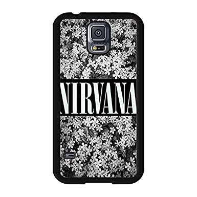 Nirvana Flower Logo - Stylish Flowers Logo Nirvana Phone Case Cover For Samsung Galaxy s5 ...