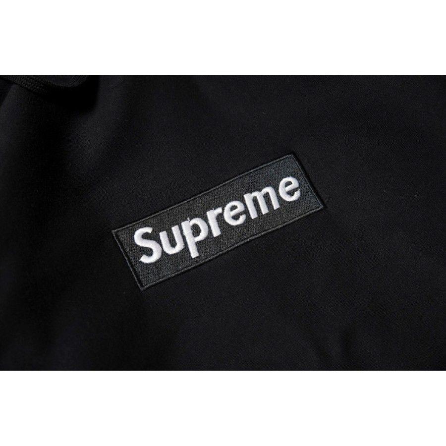 Black Supreme Logo - Supreme Box Logo Hoodie (Black)