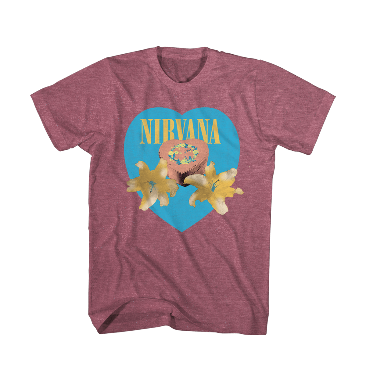 Nirvana Flower Logo - Flower Box Tee