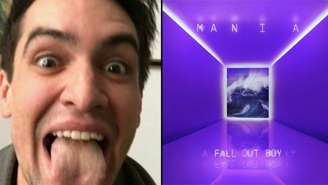 FOB Mania Logo - EXCLUSIVE: Is Brendon Urie On Fall Out Boy's New Album 'MANIA ...
