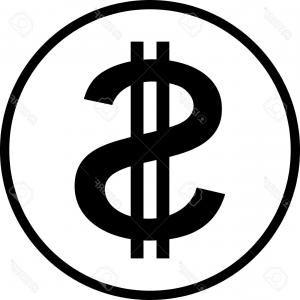 Us Currency Logo - Photostock Vector Us Dollar Currency Symbol | SOIDERGI