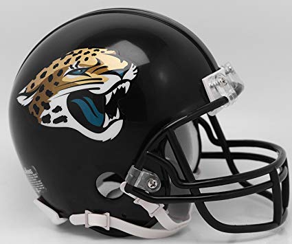 Jacksonville Jaguars Helmet Logo - Jacksonville Jaguars 2018 Logo Riddell Mini Helmet