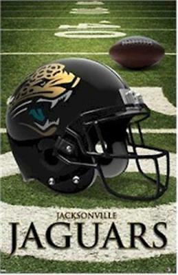 Jacksonville Jaguars Helmet Logo - JACKSONVILLE JAGUARS ~ HELMET LOGO 22x34 POSTER NFL National ...