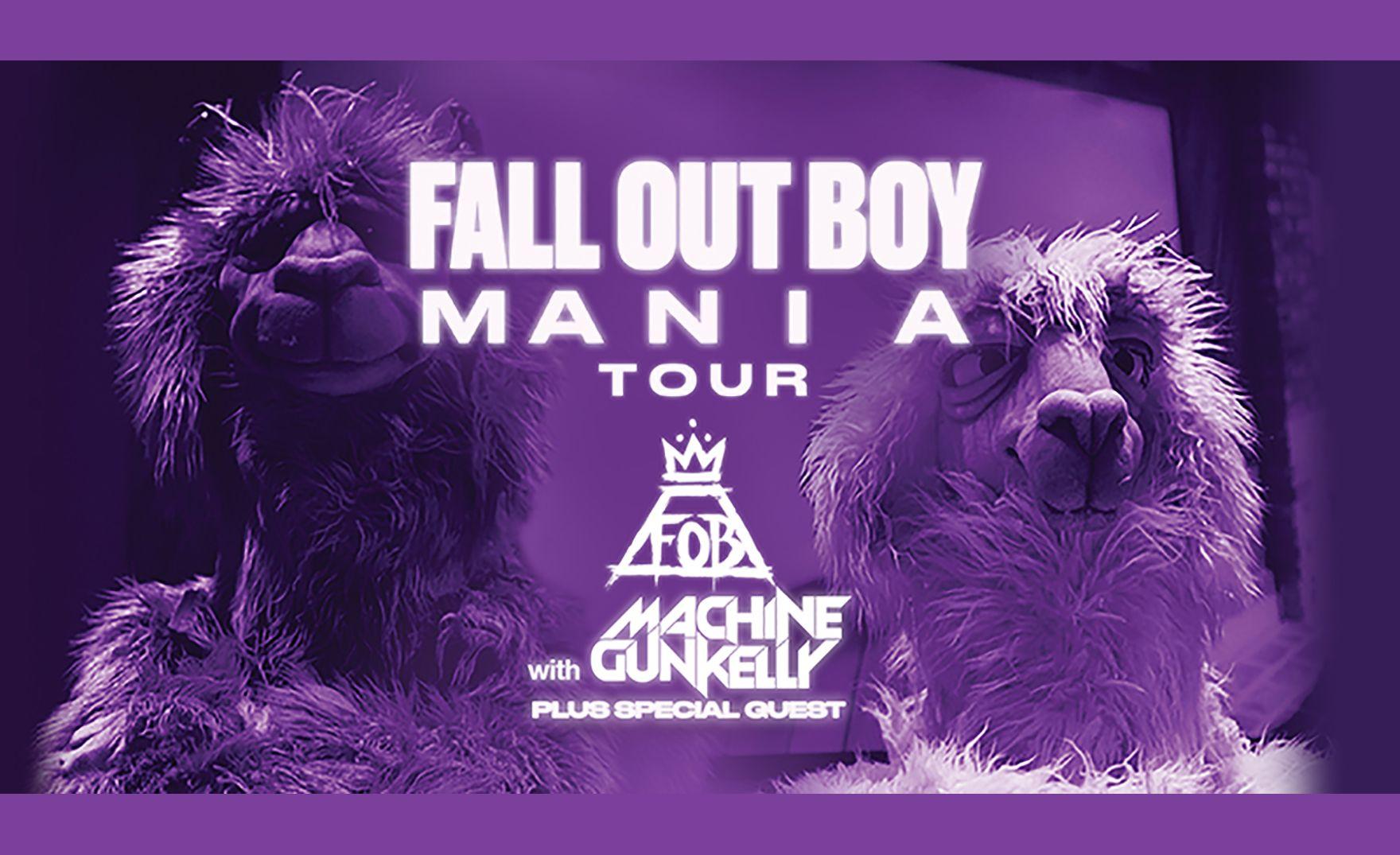 FOB Mania Logo - Fall Out Boy. PPG Paints Arena