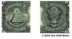 Us Currency Logo - What do the symbols on the U.S. $1 bill mean? | HowStuffWorks