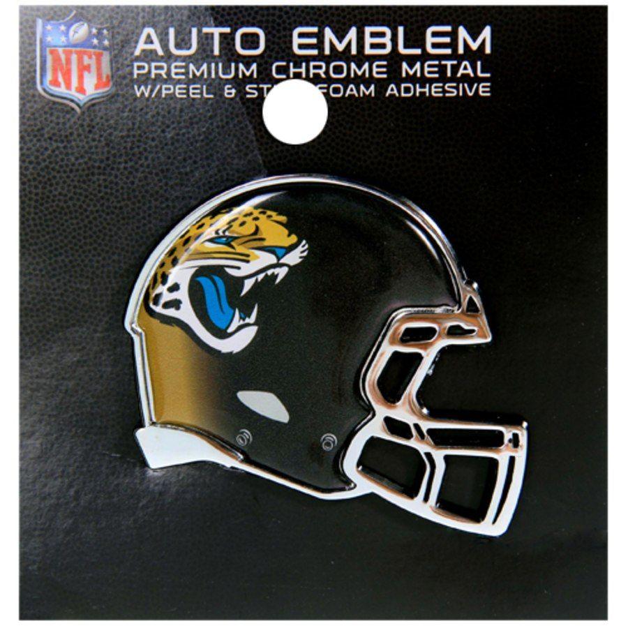 Jacksonville Jaguars Helmet Logo - Jacksonville Jaguars Metal Helmet Domed Auto Emblem