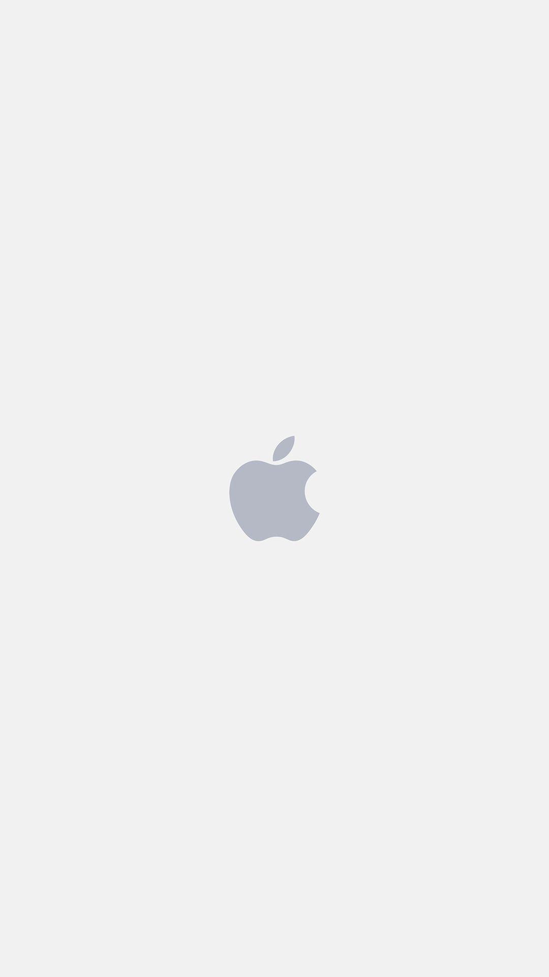 White Apple iPhone Logo - Apple Logo White Art Illustration #iPhone #7 #wallpaper | iPhone 6~8 ...