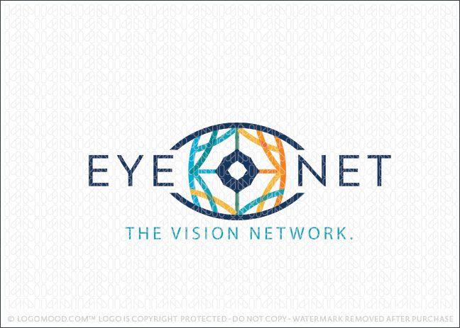 Look with Eyes Logo - Readymade Logos for Sale Eye Network | Readymade Logos for Sale
