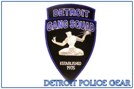 Squad Gang Logo - Detroit Police Gang Squad Collectors Patch - $5.00 : Zen Cart!