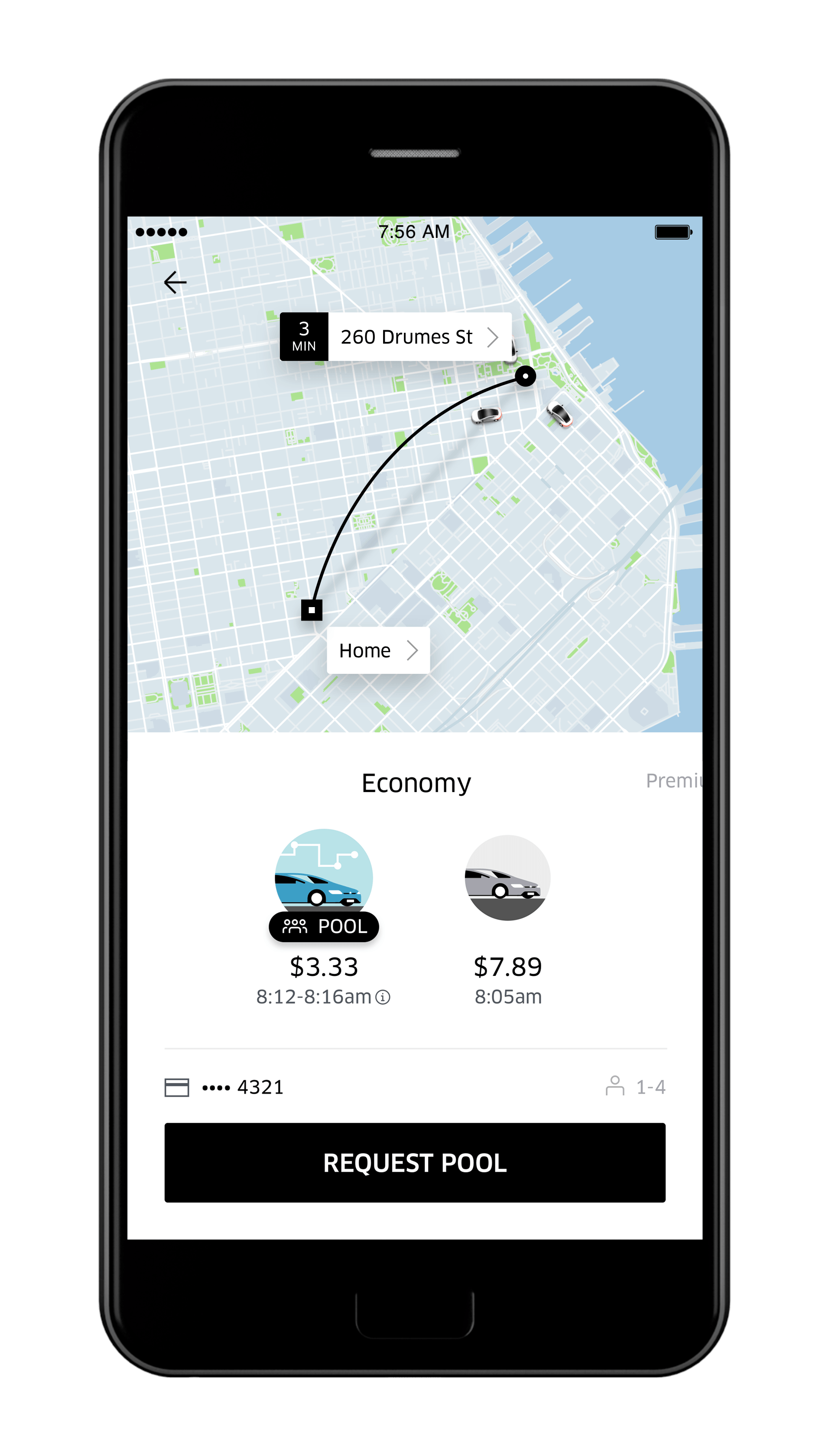 Transparrent Uber App Logo - Uber Redesigns Its Ride-Hailing App | Fortune