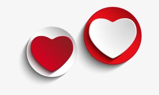 Red White Heart Logo - White Heart On Red And White Hearts, Red Background, White Heart