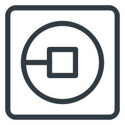 Transparrent Uber App Logo - uber, App, screen, Communication, Mobile, network, transportation icon