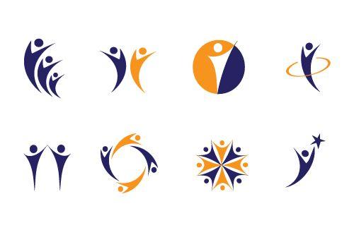 Two Person Logo - person logo design 11 people logo design images free people logo ...