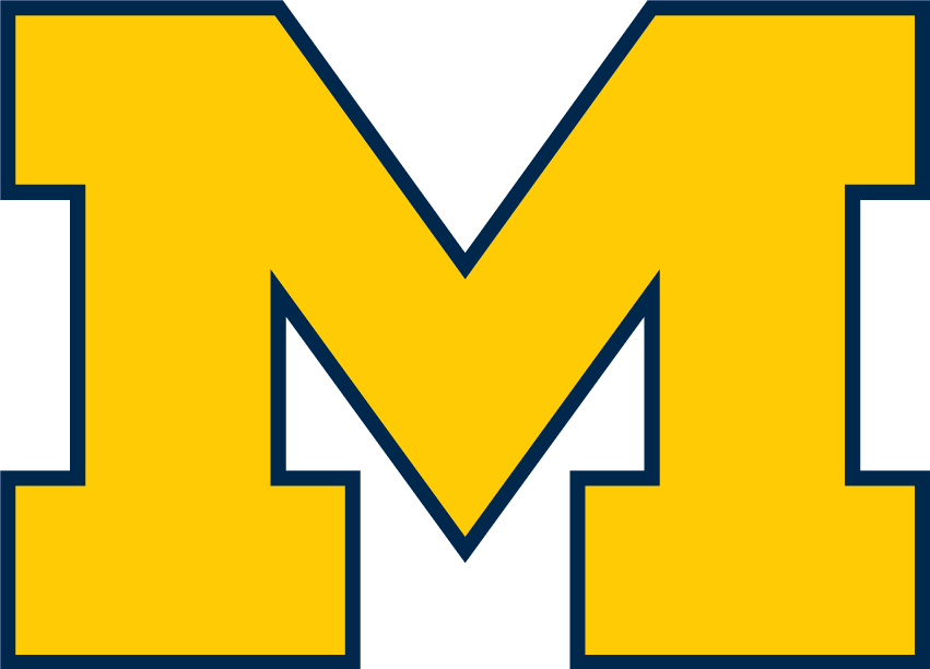 U of M Logo - Michigan Wolverines Block M.png