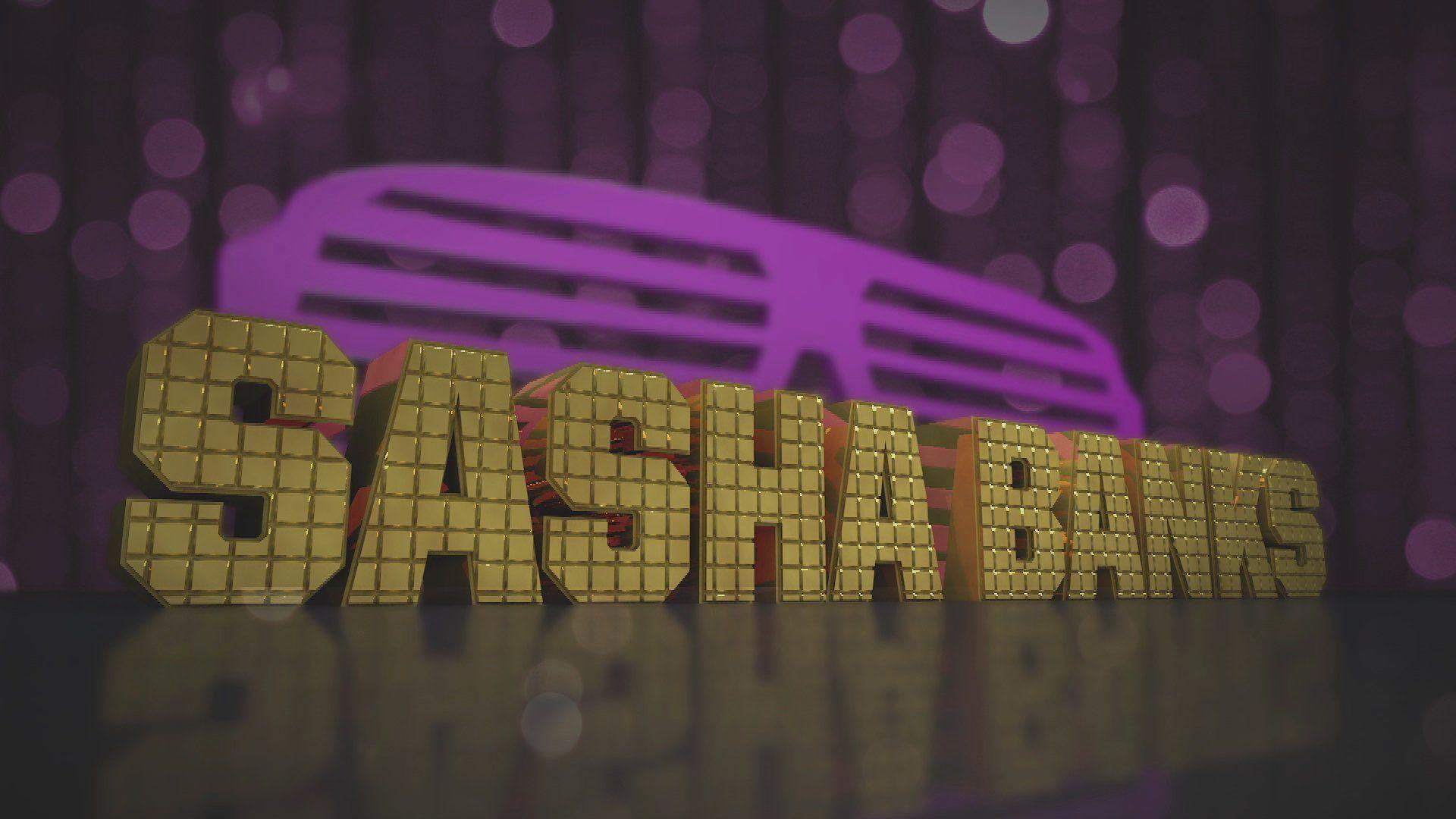 Sasa Bank Logo - Sasha Banks Entrance Video