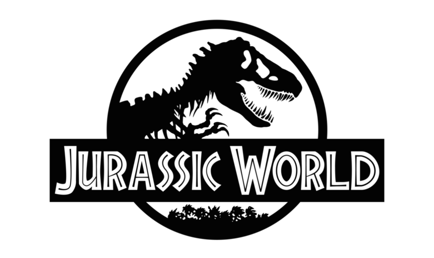 Black Dinosaur Logo - jurassic world template black and white - Google Search | DIY shirts ...