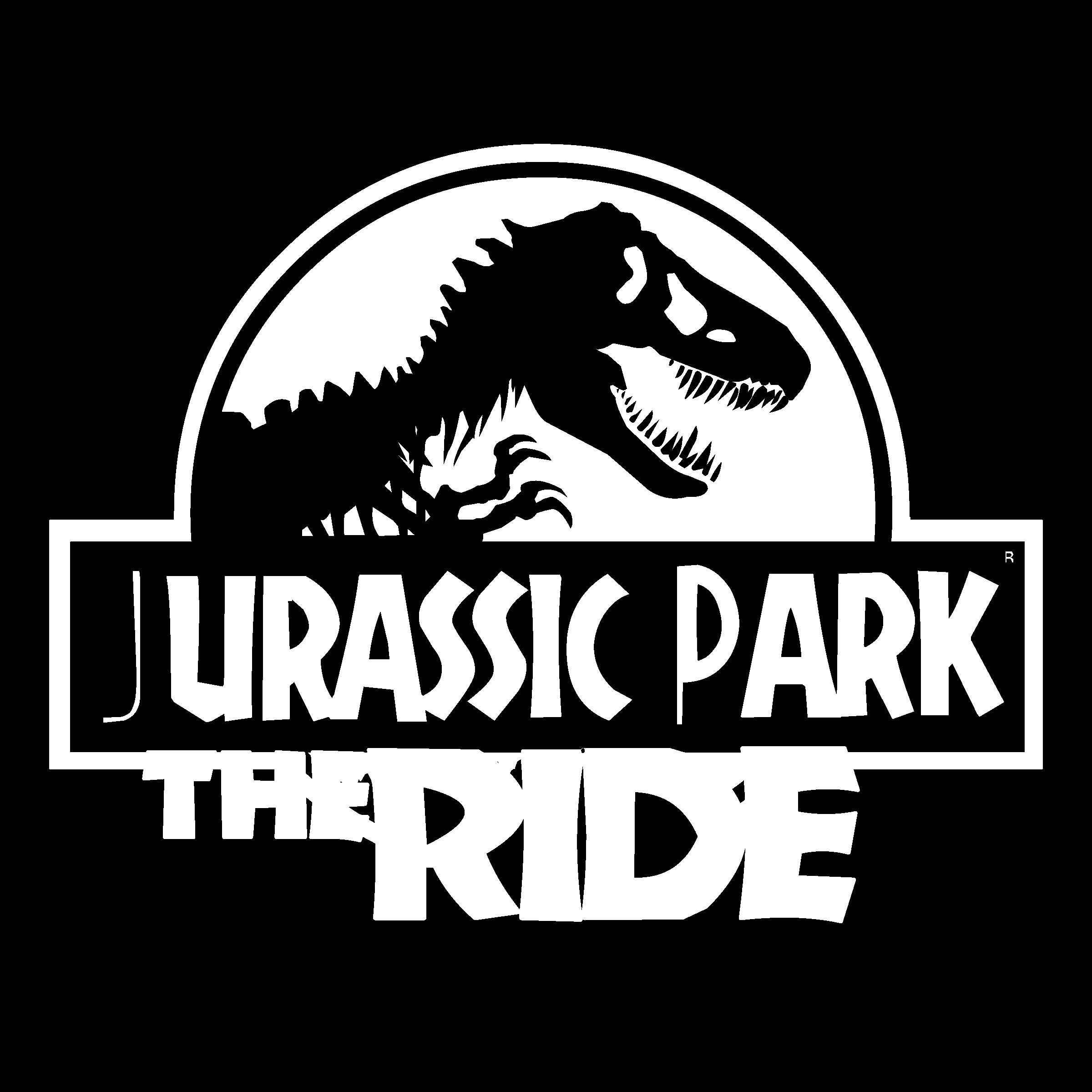 Jurassic Park Black and White Logo - Jurassic Park Logo PNG Transparent & SVG Vector