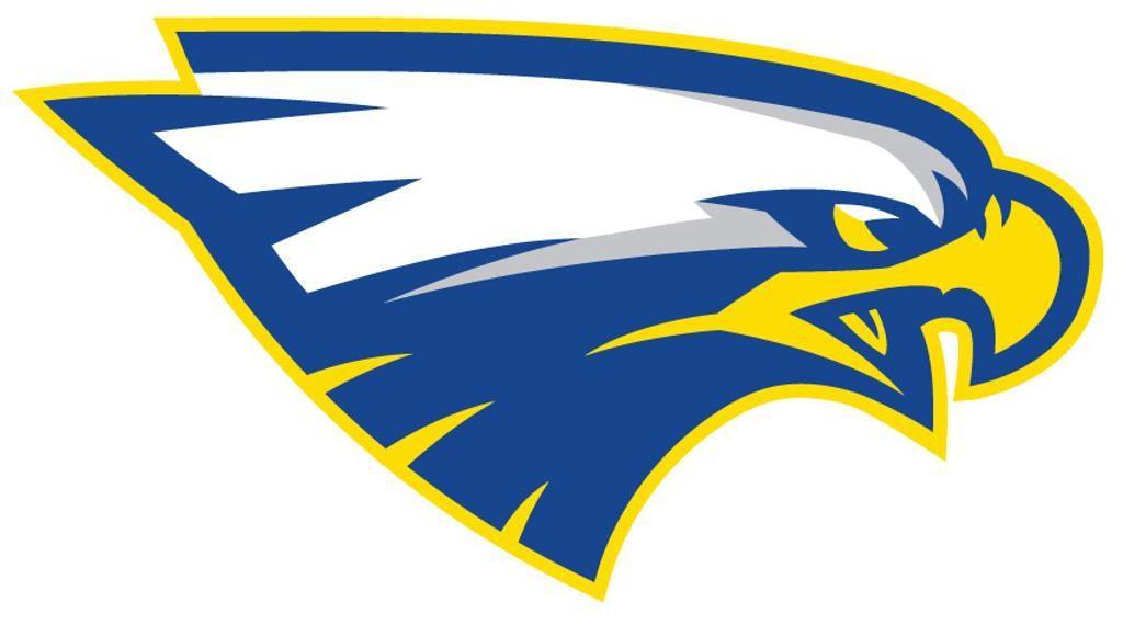 High School Eagles Basketball Logo