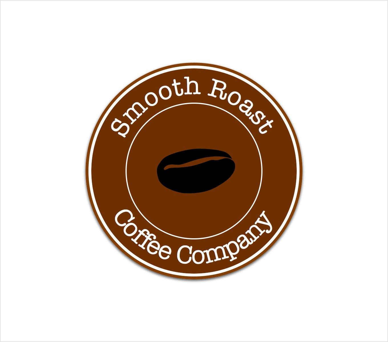 Coffee Circle Logo - Graphic - Design a Logo with Curved Text