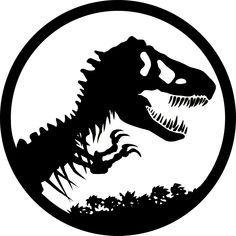 Jurassic Park Black and White Logo - Jurassic Park Logo. All logos world. Jurassic Park