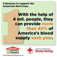 Red Cross Ready Rating Logo - 8 Best SERVPRO Medford Red Cross Ready Rated images | Red cross ...