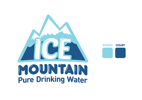 Ice Mountain Logo - F&N Ice Mountain Logo Rebrand on Behance