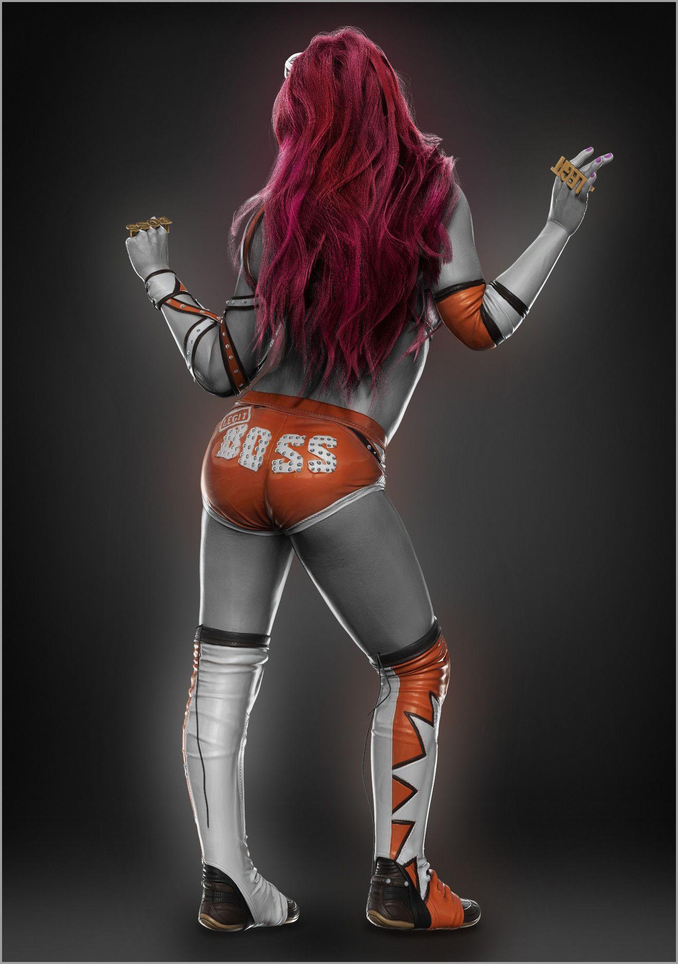 Sasa Bank Logo - ArtStation - Sasha Banks done for WWE, Hossein Diba