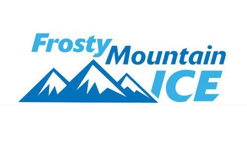 Ice Mountain Logo - Frosty Mountain Ice Logo - Visualrush
