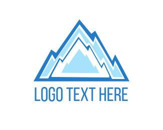 Ice Mountain Logo - Ice Logo Maker. Create An Ice Logo