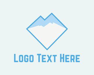 Ice Mountain Logo - Mountains Logo Maker | BrandCrowd