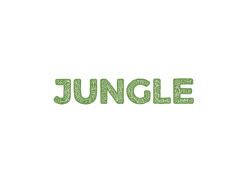 Jungle Logo - Jungle II by Logo machine | Dribbble | Dribbble