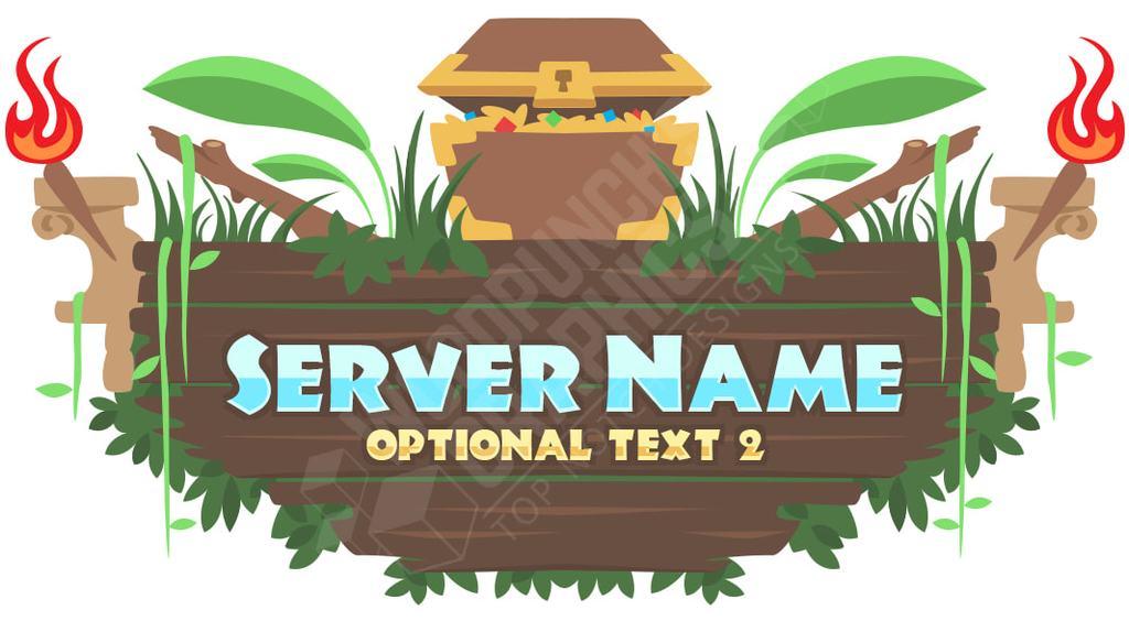 Jungle Logo - Jungle Server Logo Template