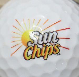 Sun Chips Logo - 1) SUN CHIPS LOGO GOLF BALL