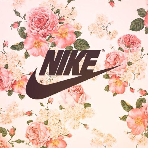 Nike Floral Logo - NIKE