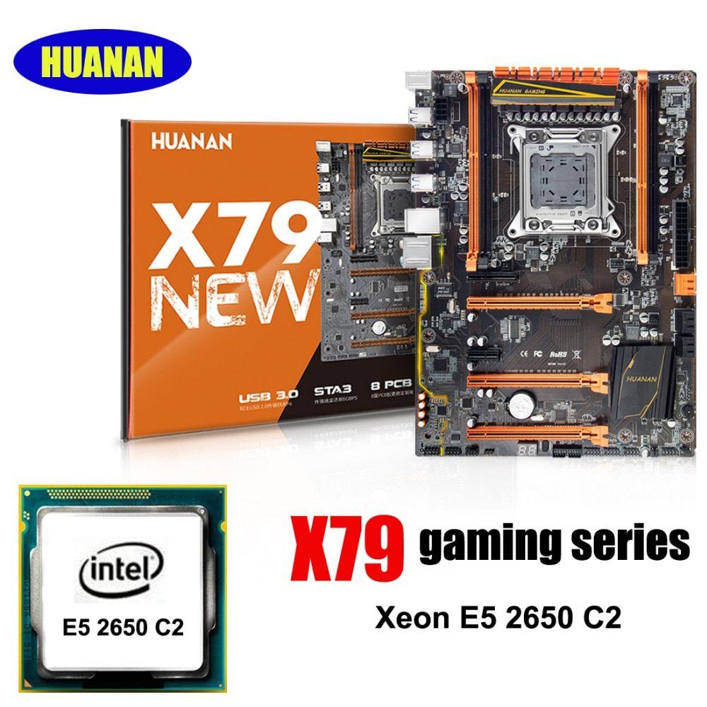 Xeon Gaming Logo - HUANAN X79 deluxe gaming motherboard CPU combos with CPU cooler X79 ...