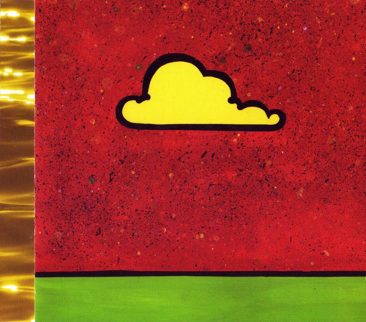 Red and Yellow Cloud Logo - cloud